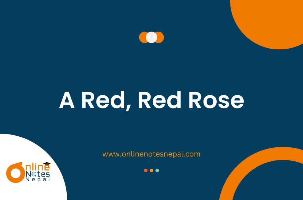 A Red, Red Rose